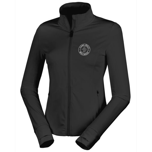 Luna Wolf Wellness  - Recycled women’s fitness jacket Thumbnail